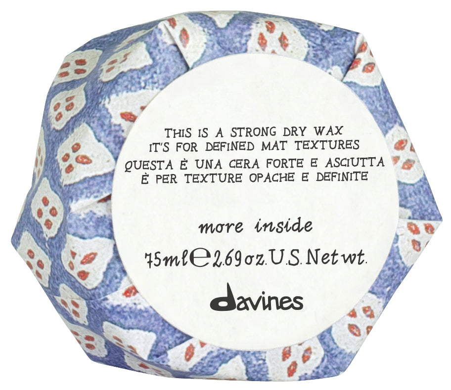 This is a Strong Dry Wax, mat textures
