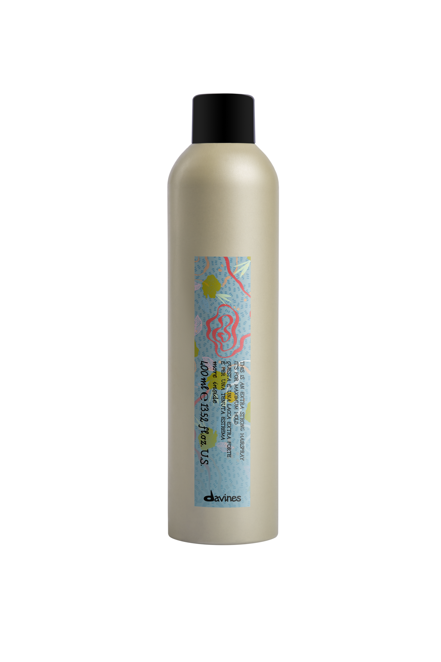 This is an Extra Strong Hairspray - Maximum Hold