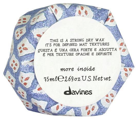 This is a Strong Dry Wax, mat textures
